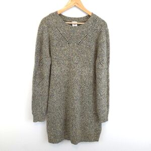 CAbi Women's The Tunic Dress In Artichoke Sweater Dress